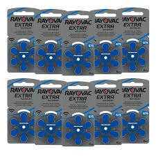 Blue (Size 675) Rayovac Extra Batteries